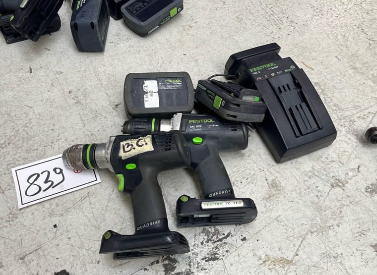 FESTOOL Berbequins sem fios de lote (2 unid.)