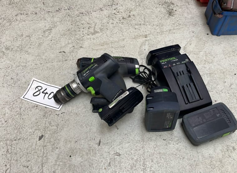 Akumulátorové vrtačky FESTOOL Lot (2 ks)