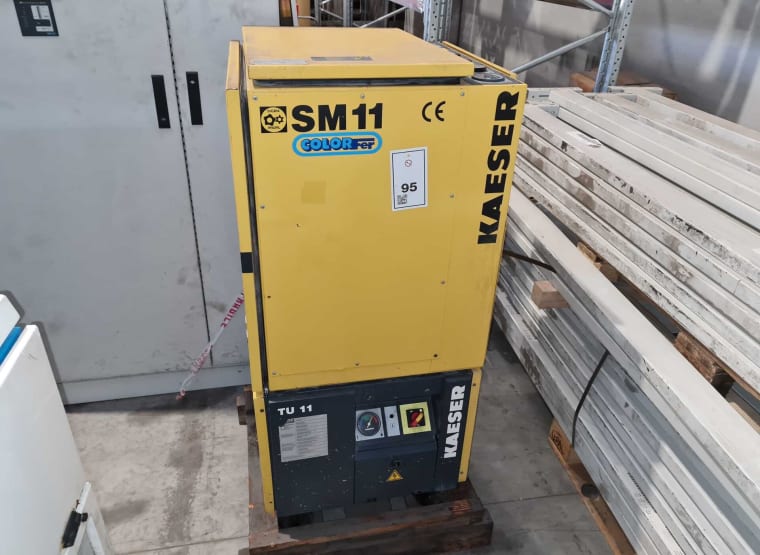 Secador de aire y secador frigorífico KAESER SM11-TU11