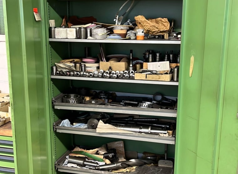 LOKOMA Workshop cabinet with contents