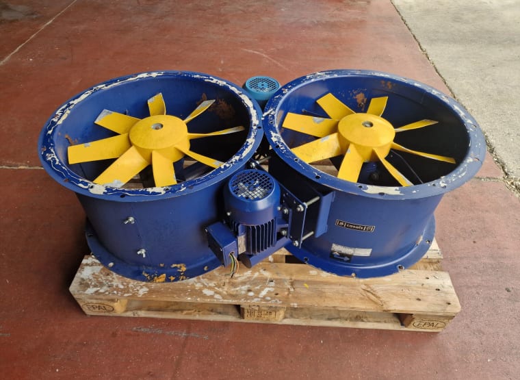CASALS HH 56 T 4-1 CV Lot of 2 Axial Extraction Fan