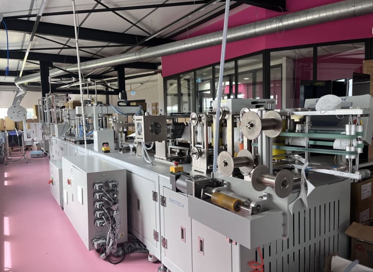 RICHPEACE RPSMICS Automatic production line for face mask N95, KN95 and FFP2