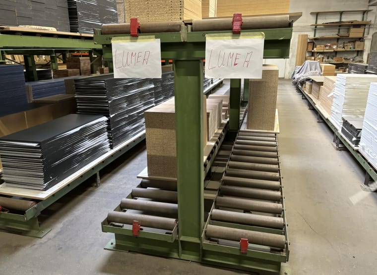 5x Double-decker Roller Conveyor Belt á11m