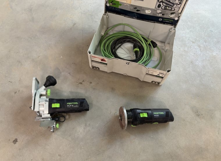 FESTOOL OFK 700 EQ / OFK 500 Q Routers 2 pieces