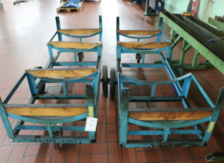 KAISER + KRAFT 2 material transport trolleys