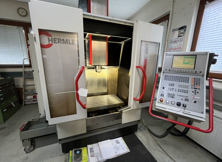 HERMLE C600V CNC vertical machining center