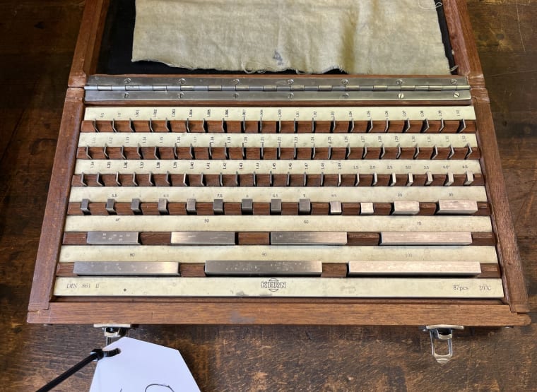 KERN Gauge block box