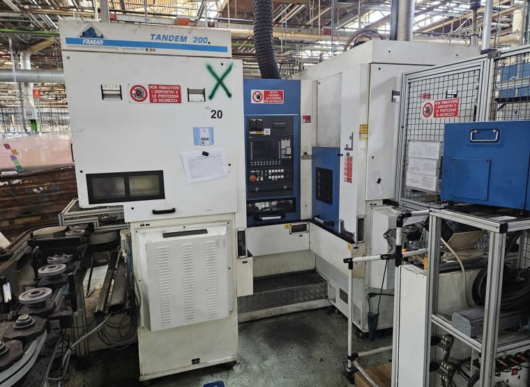 Torno automático CNC FAMAR TANDEM 200