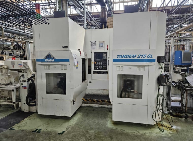 FAMAR TANDEM 215GL CNC soustruhový automat