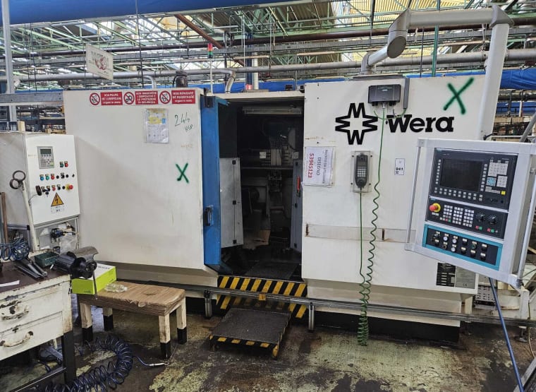 WERA DA 500 CNC gear hobbing machine