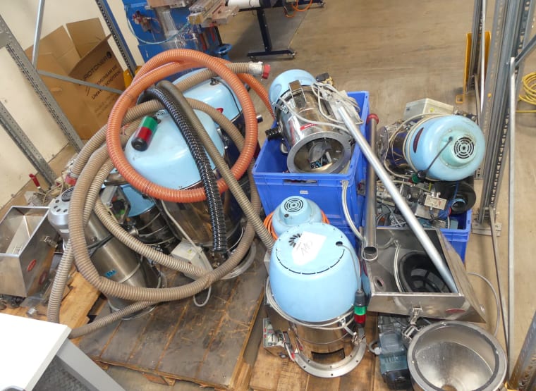 MORETTO Lot of Spare Parts for Material Handling and Drying Units