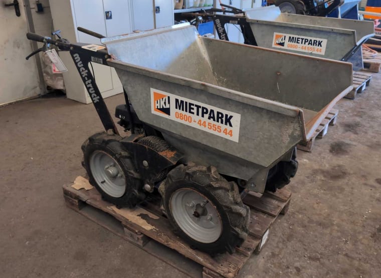 WEBER MUCK TRUCK dumper, defect