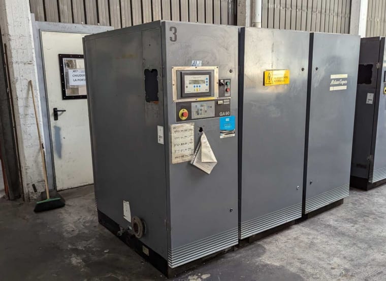 ATLAS COPCO GA 90 screw compressor