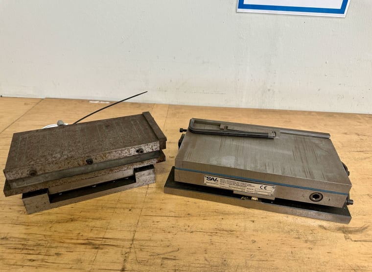 Lot magnetic clamping plates