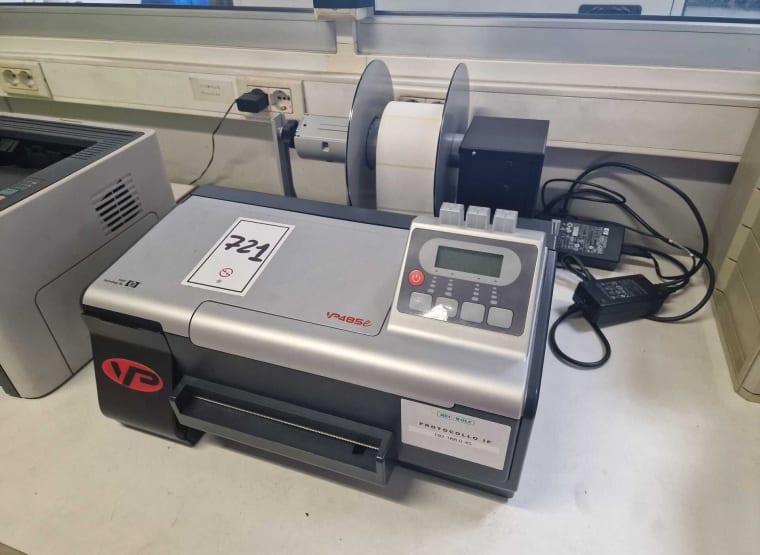 Uitgebreide printer met afwikkelaar VP 485 E