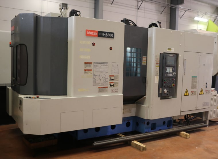 Centro de maquinagem horizontal MAZAK FH 5800