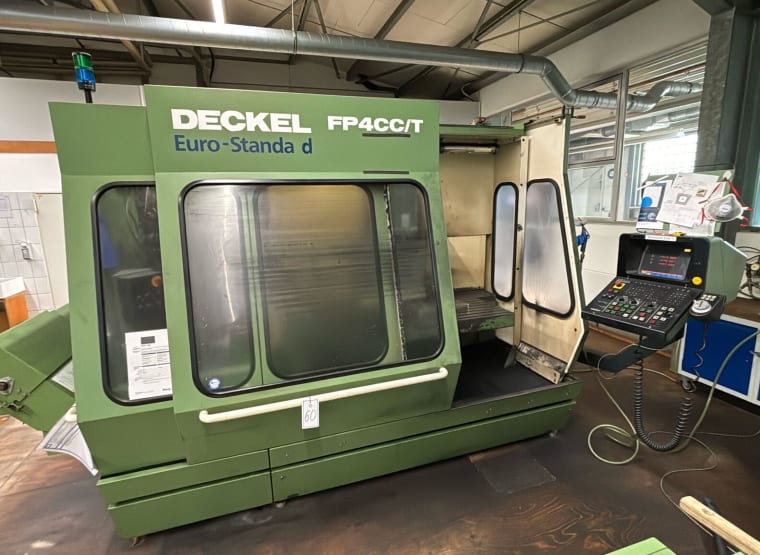 FRIEDRICH DECKEL FP4CC/T vertical machining center