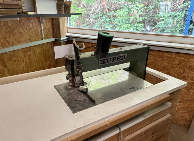 KUPER Zig-zag veneer gluing machine