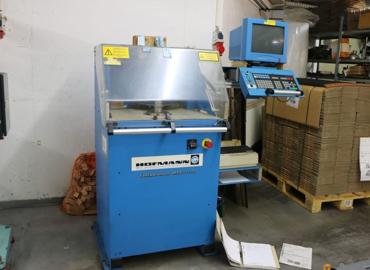 HOFFMANN MTB-212 2-plane vertical balancing machine