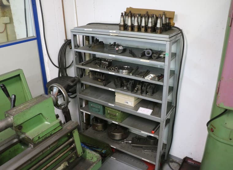 Workshop cabinet with contents