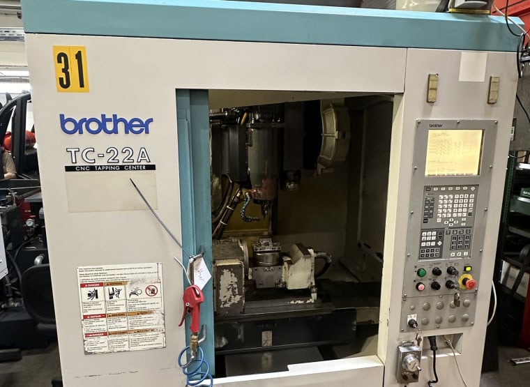 BROTHER TC-22A CNC vertical machining centre