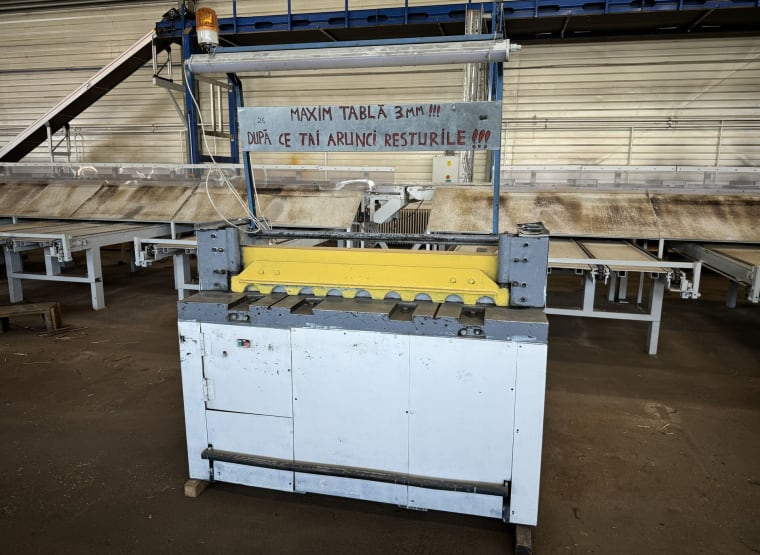 GLOBAL MAT GF 1250-3 Metallskärmaskin