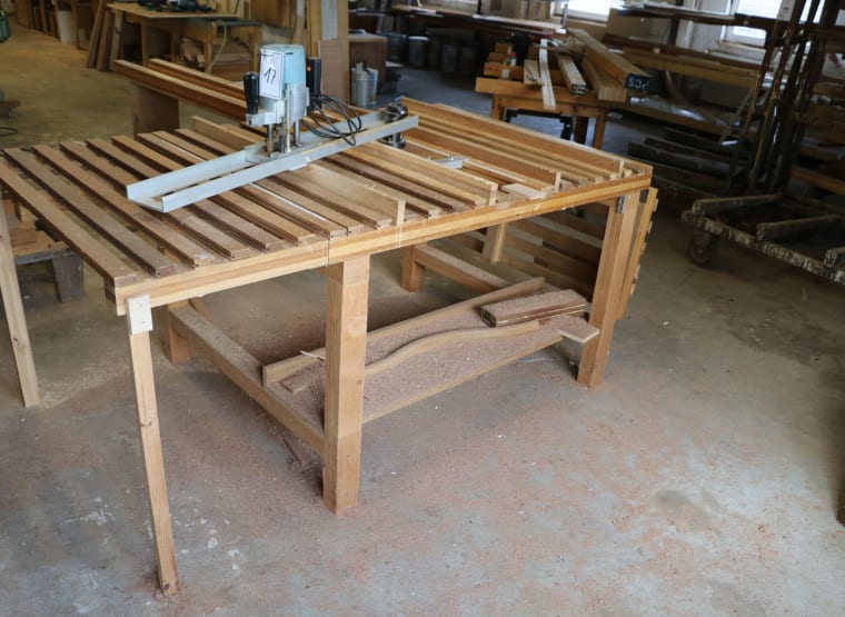 SCHEER HM 16 Router for round arches on work table