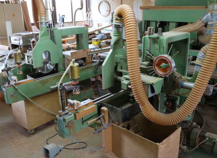 GUBISCH DZT 171 - 3 Double-sided tenoning and slotting machine