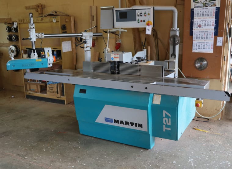 MARTIN T 27 Tilting Spindle Moulder