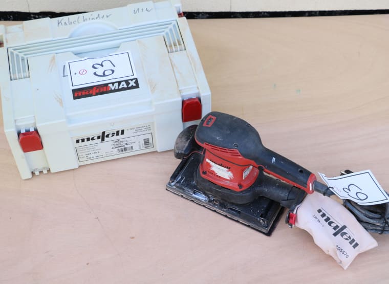 MAFELL UVA 115 E Orbital sander in transport box