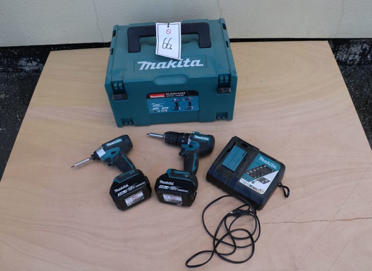 MAKITA Combo-Kit DLX2414JX4 Lot Hand machine