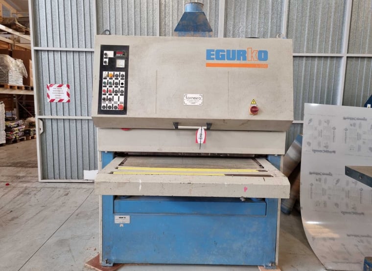 EGURKO L 1100 R/P Breitband-Kalibrier- und Schleifmaschine