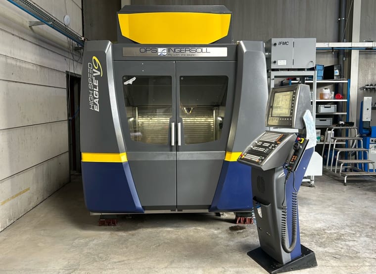 Fraiseuse CNC à 5 axes OPS INGERSOL High speed eagle v9