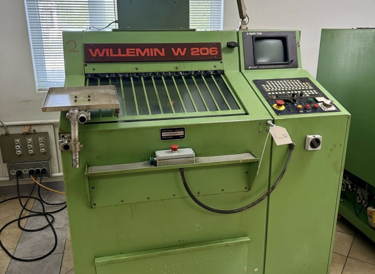 Torno CNC WILLEMIN W 206