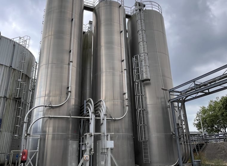 ELLIMETAL Aluminium storage silo 96 t / 160m3