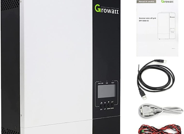 Kit fotovoltaico con accumulo GROWATT 5KW