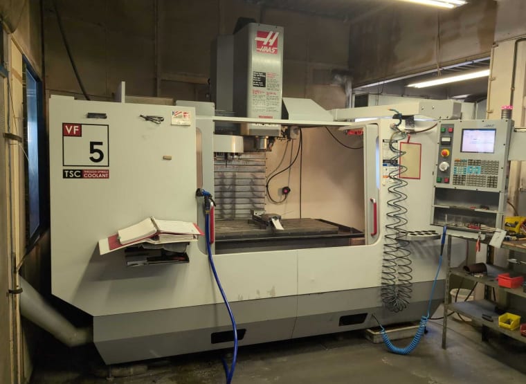 HAAS VF-5B/40HE Vertikal Bearbeitungszentrum