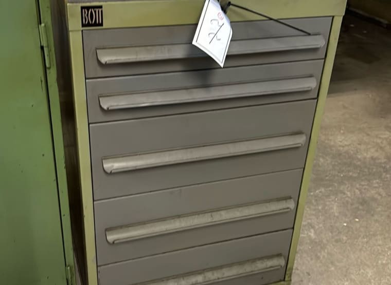 BOTT workshop drawer cabinet with contents