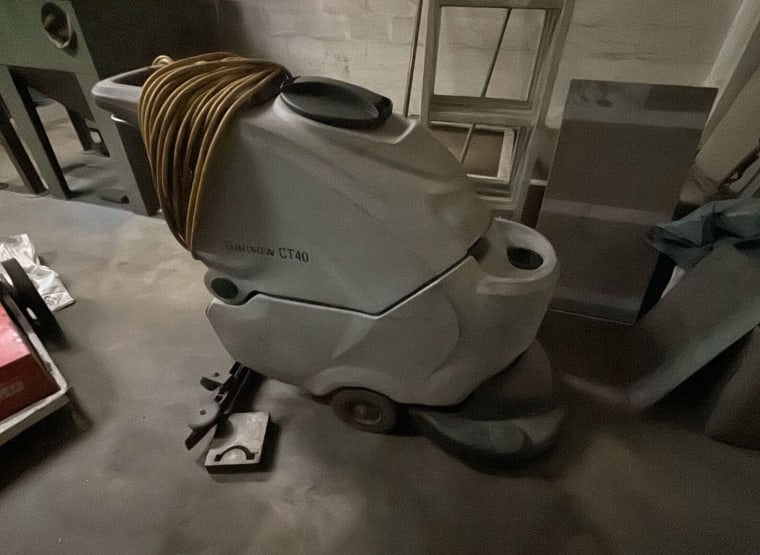 GANSOW CT 40 floor cleaning device