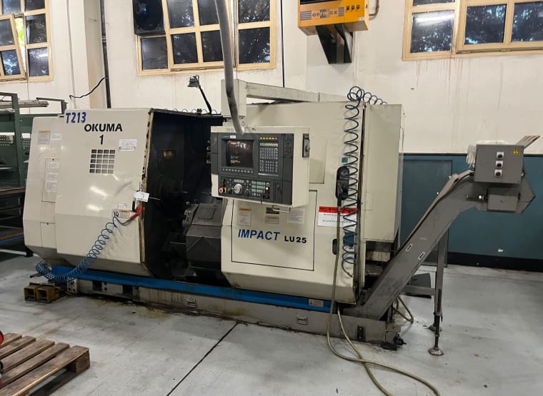 OKUMA LU25 CNC strug