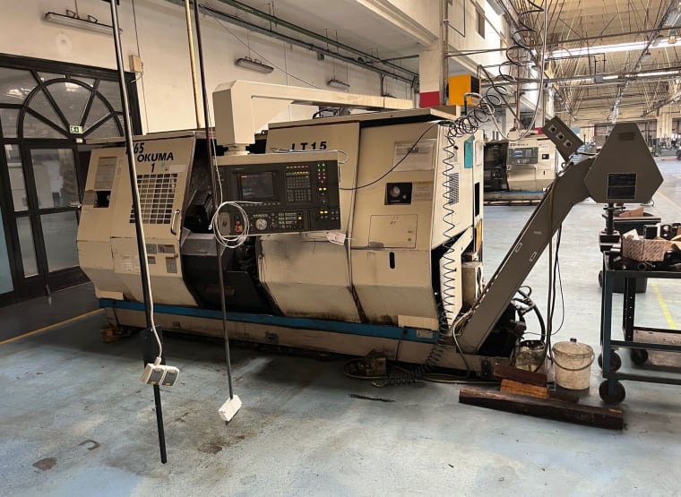 OKUMA LT15 CNC strug