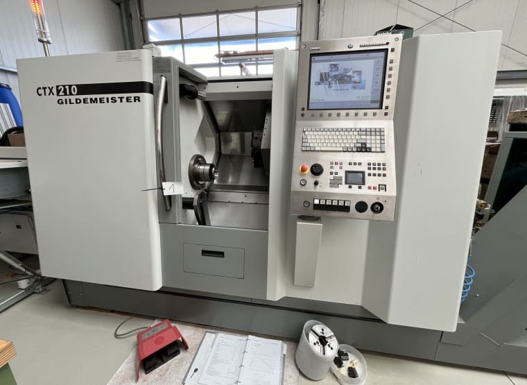 GILDEMEISTER CTX 210 CNC lathe