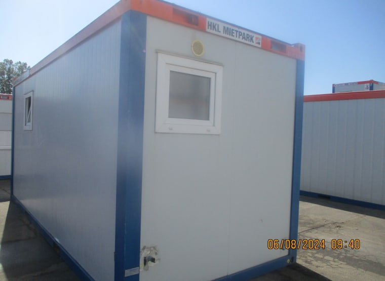 CONTAINEX SA20 Sanitärcontainer WC/Duschen, defect