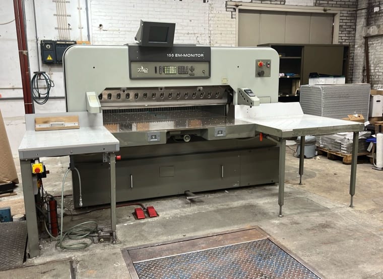 POLAR MOHR 155 EM-Monitor Automatic Paper Cutting Machine