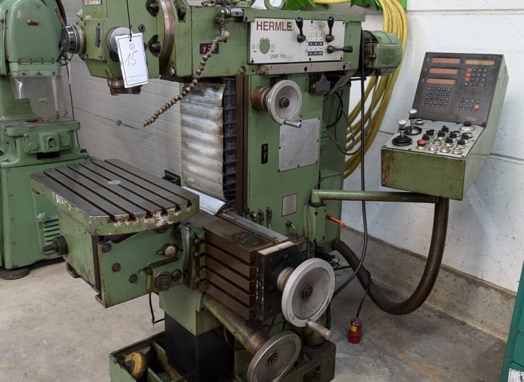 HERMLE UWF 700 tool milling machine