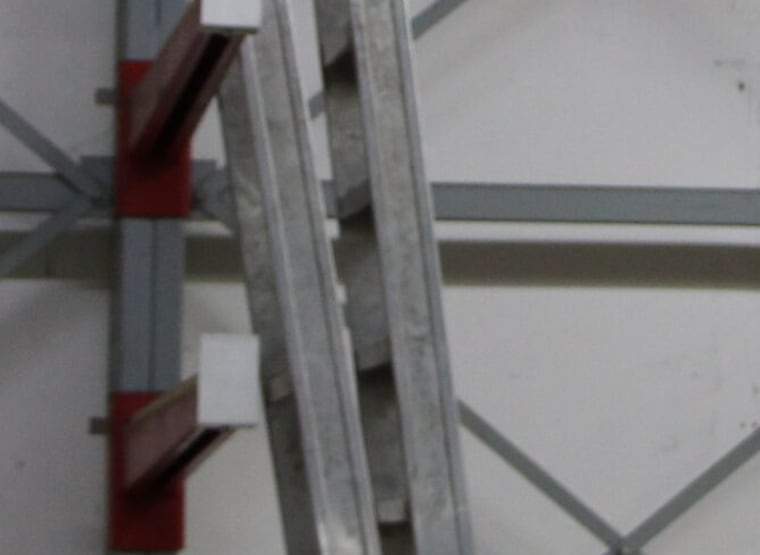 ERNST aluminum folding ladder