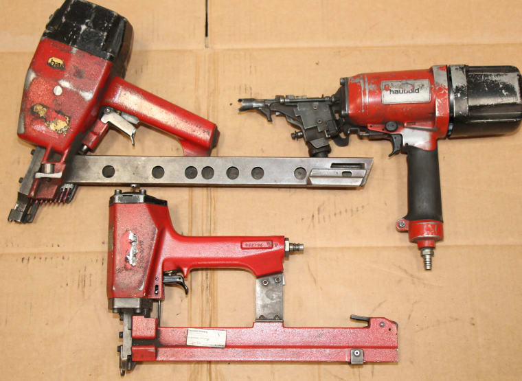 HAUBOLD Strip magazine nailer