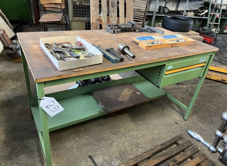 BEDRUNKA & HIRTH Workbench with contents