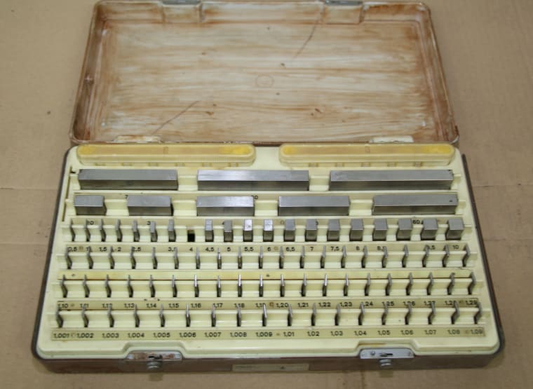 CARL ZEISS JENA Parallel gauge blocks