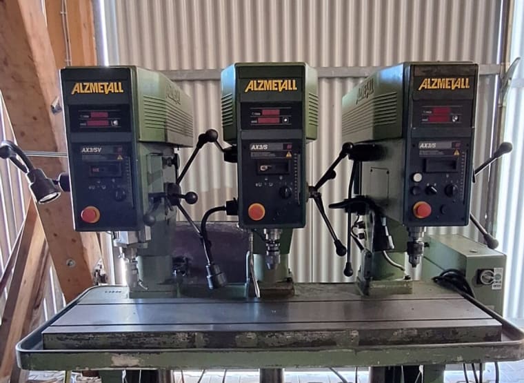 ALZMETALL AX 3 S / SV Three-Column Drill Machine